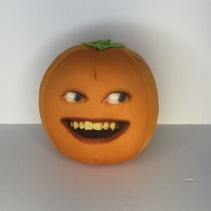 2012 Annoying Orange Namco Approx 5" Talking Plush Dead Battery